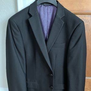 Mens Van Heusen black suit set